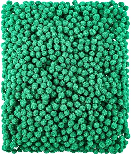 Shappy - 2000 pompones de 0.236in para manualidades, suministros para el trabajo y manualidades