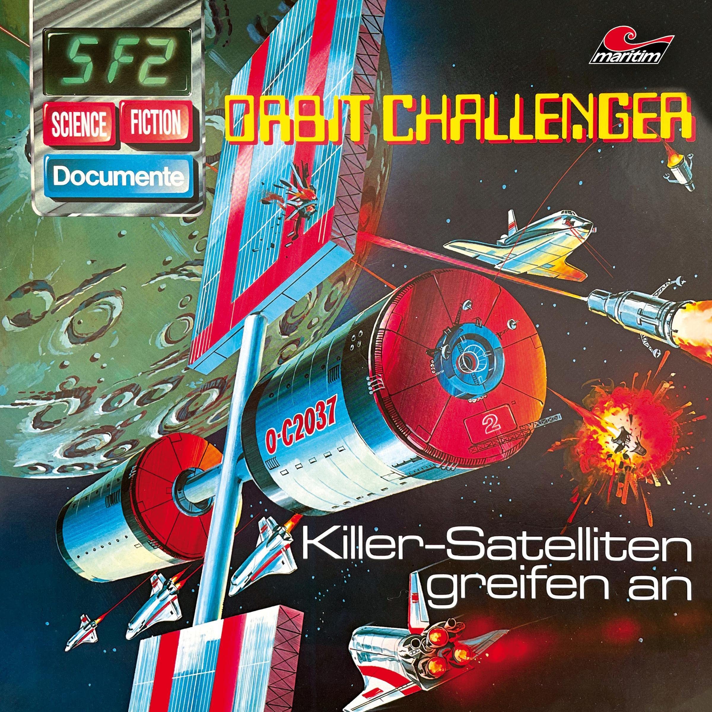 Cover art for Orbit Challenger - Killer-Satelliten greifen an