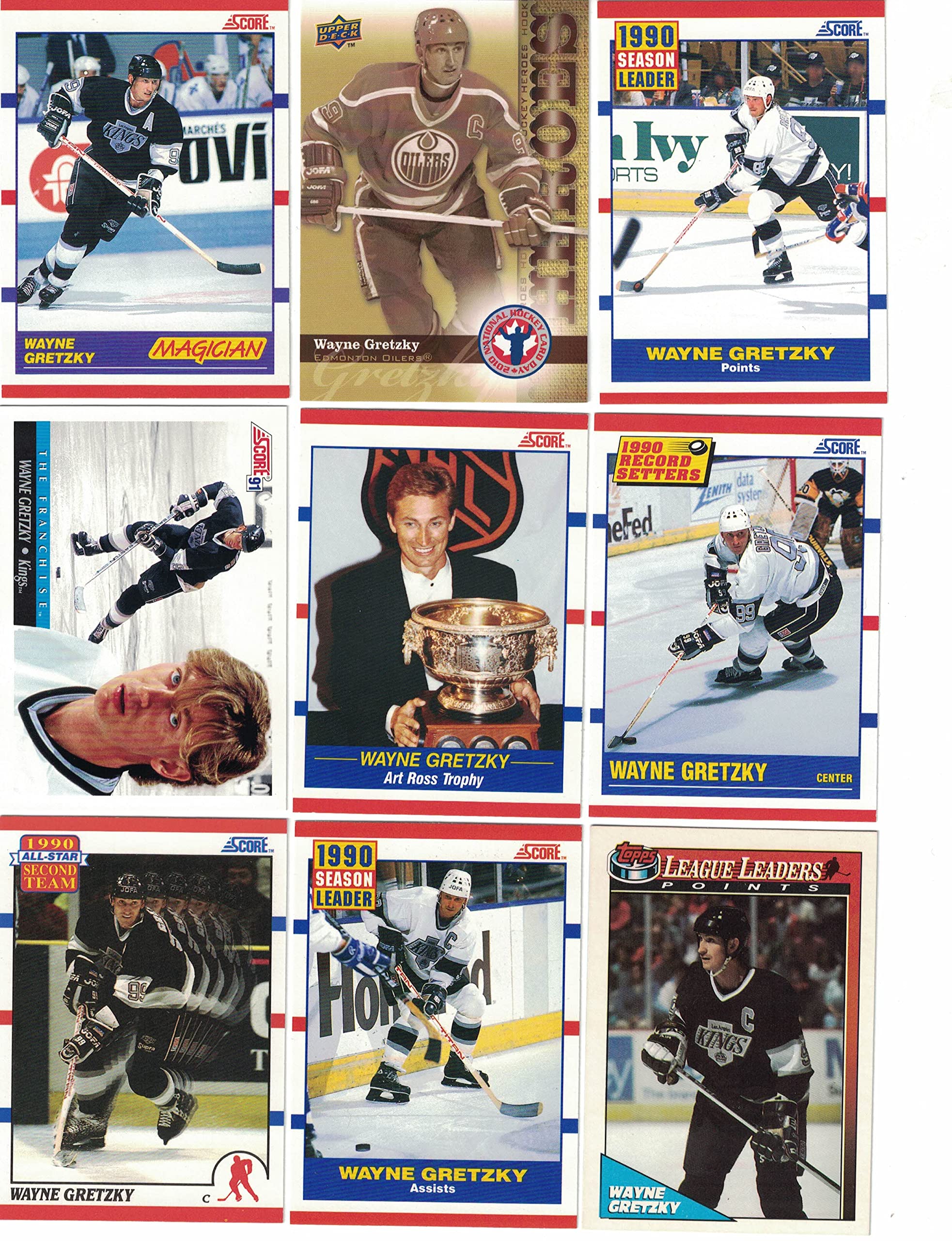 Amazon.com: Wayne Gretzky / 15 Card Lot