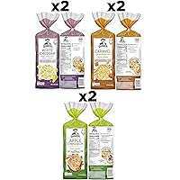 Vista 13 de Quaker crujientes de arroz, paquete con 6 variedades de sabores