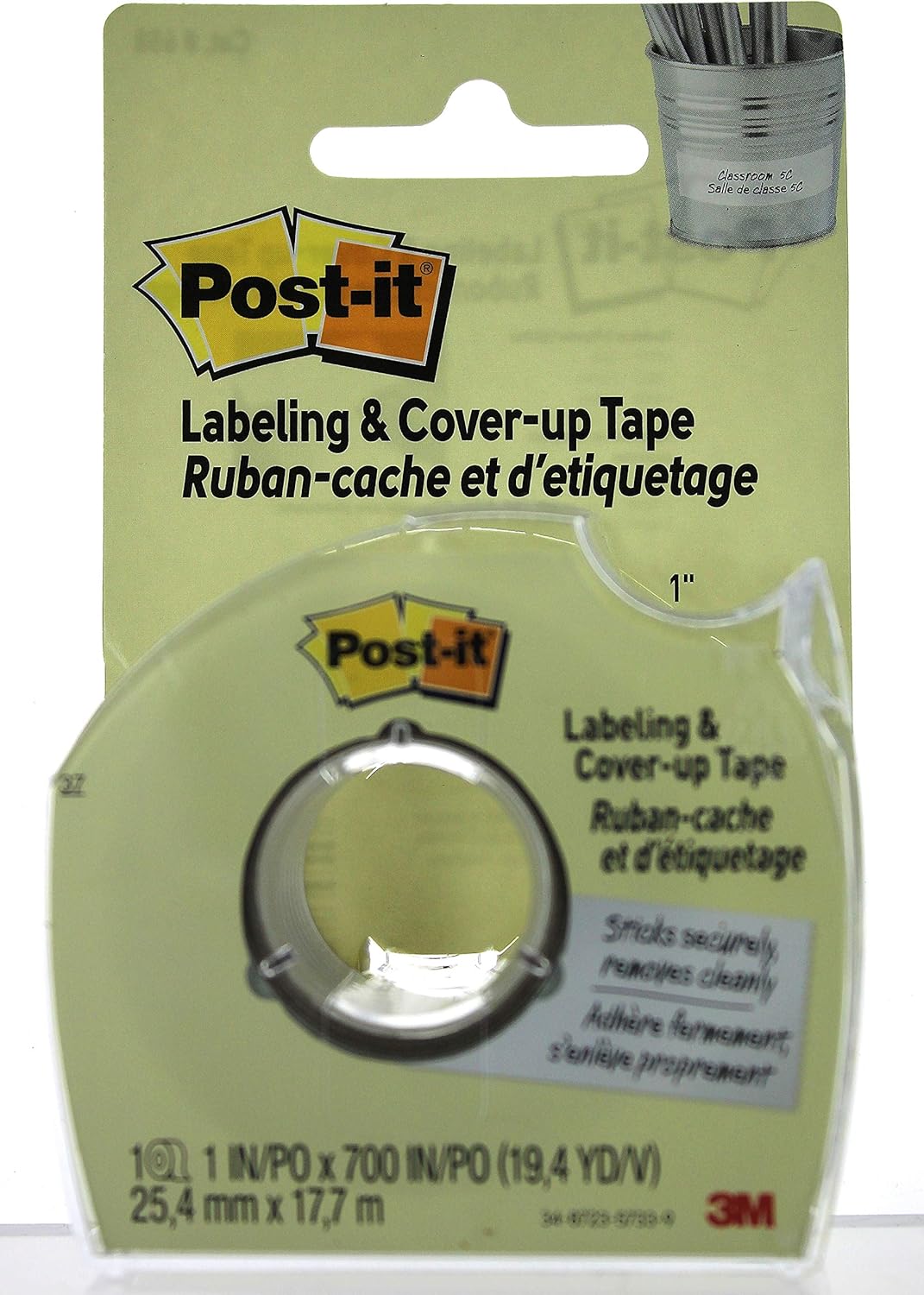 3M COMPANY TAPE POST IT LABELING & COVER UP (Set of 3)