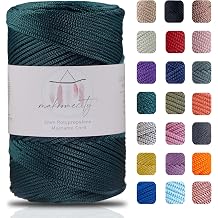 Makromecity, Polyester Macrame Cord 2mm x 250 Yards 750 feet 2mm Polypropylene Macrame Cord for Macrame Art & Crafts for Wall Hangings, Bags, Underplate, Rug 29 Colors Available