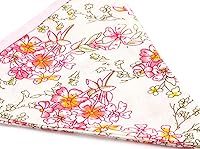 Vista 5 de LOVENJOY Pancarta floral rosa 100% algodón banderines para niñas Shabby Chic boda cumpleaños decoración