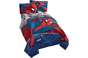 Jay Franco Marvel Spiderman Full Burst 5 Piece Bed Set