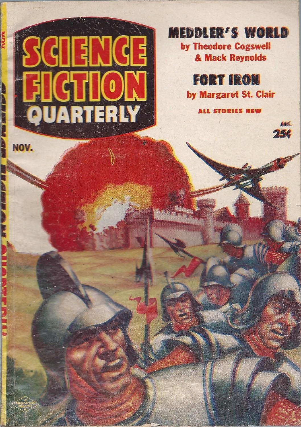 Science Fiction Quarterly 1955 Vol. 4 1 November Robert