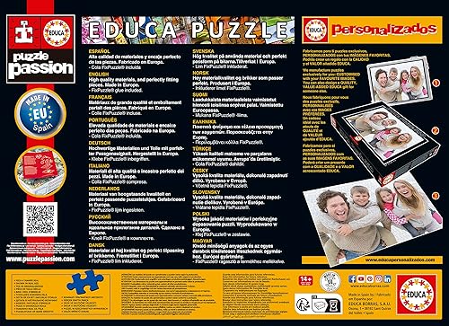 Miniatura 6 de Educa - Bicicleta en un campo de lavanda - Rompecabezas de 1000 piezas - Pegamento para rompecabezas incluido - La imagen completa mide 26.8 x 18.9