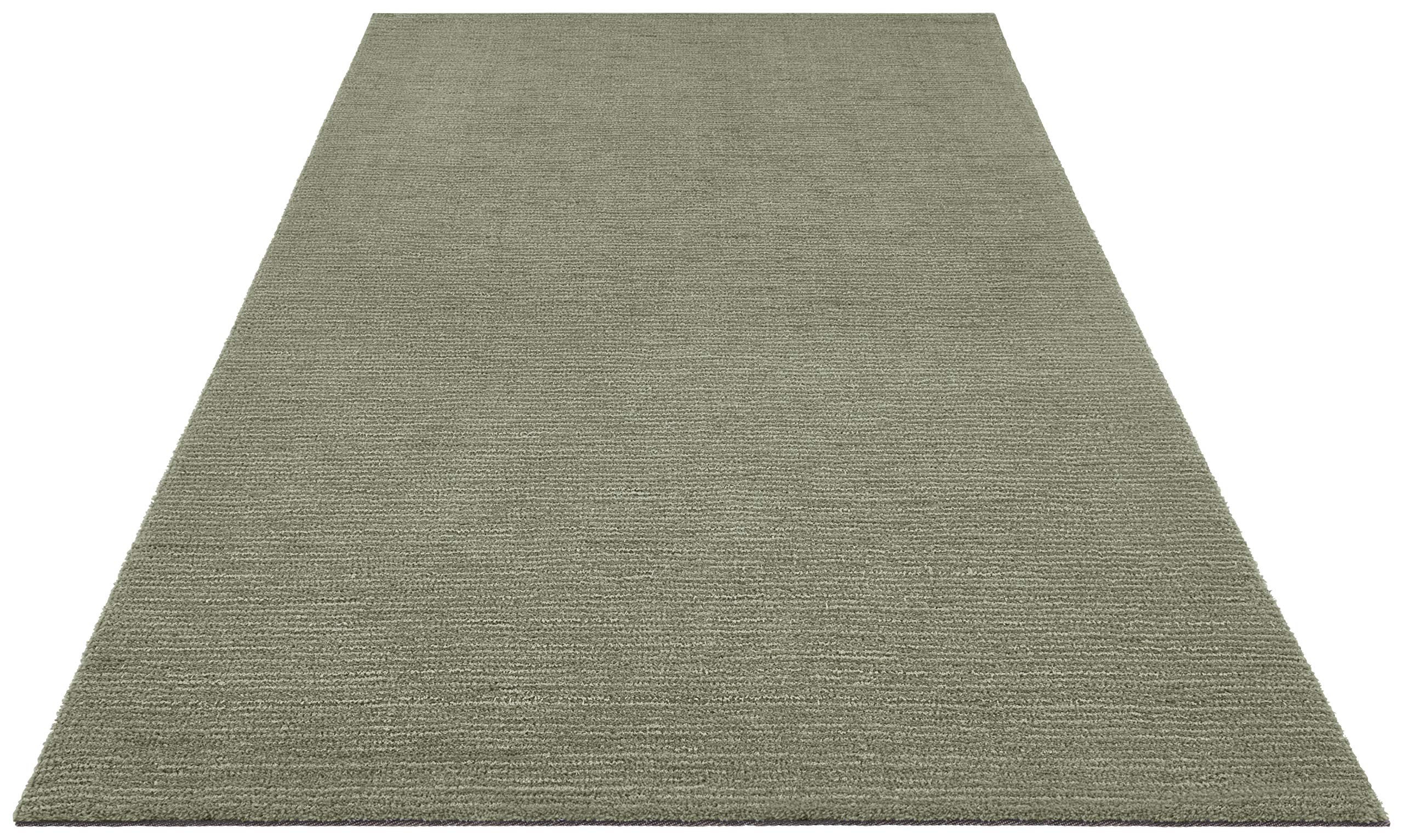 Mint Rugs Tapis à Poils Courts Ultra Doux, Vert Mousse, 120 x 170 cm