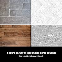 Vista 7 de Shark VACMOP - Trapeador de vacío inalámbrico para suelos duros, incluye 2 almohadillas VACMOP desechables y una solución VACMOP de 12 onzas, gris