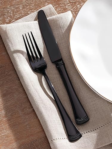 Miniatura 8 de Lenox 893677 Portola - Juego de cubiertos (20 piezas), color negro