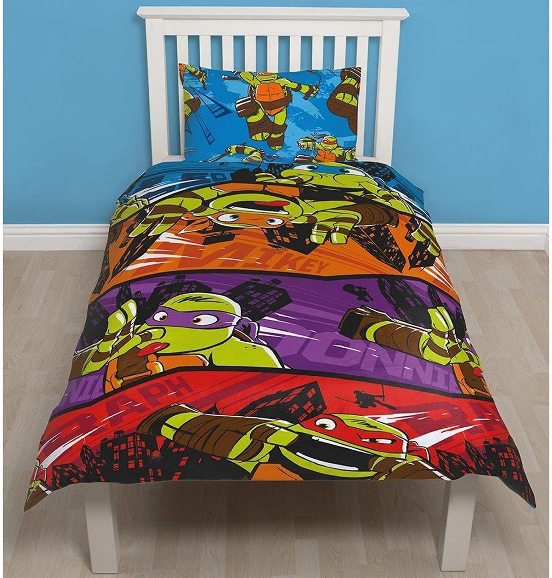 Turtles Brothers Bedding Set - Single(441173222)