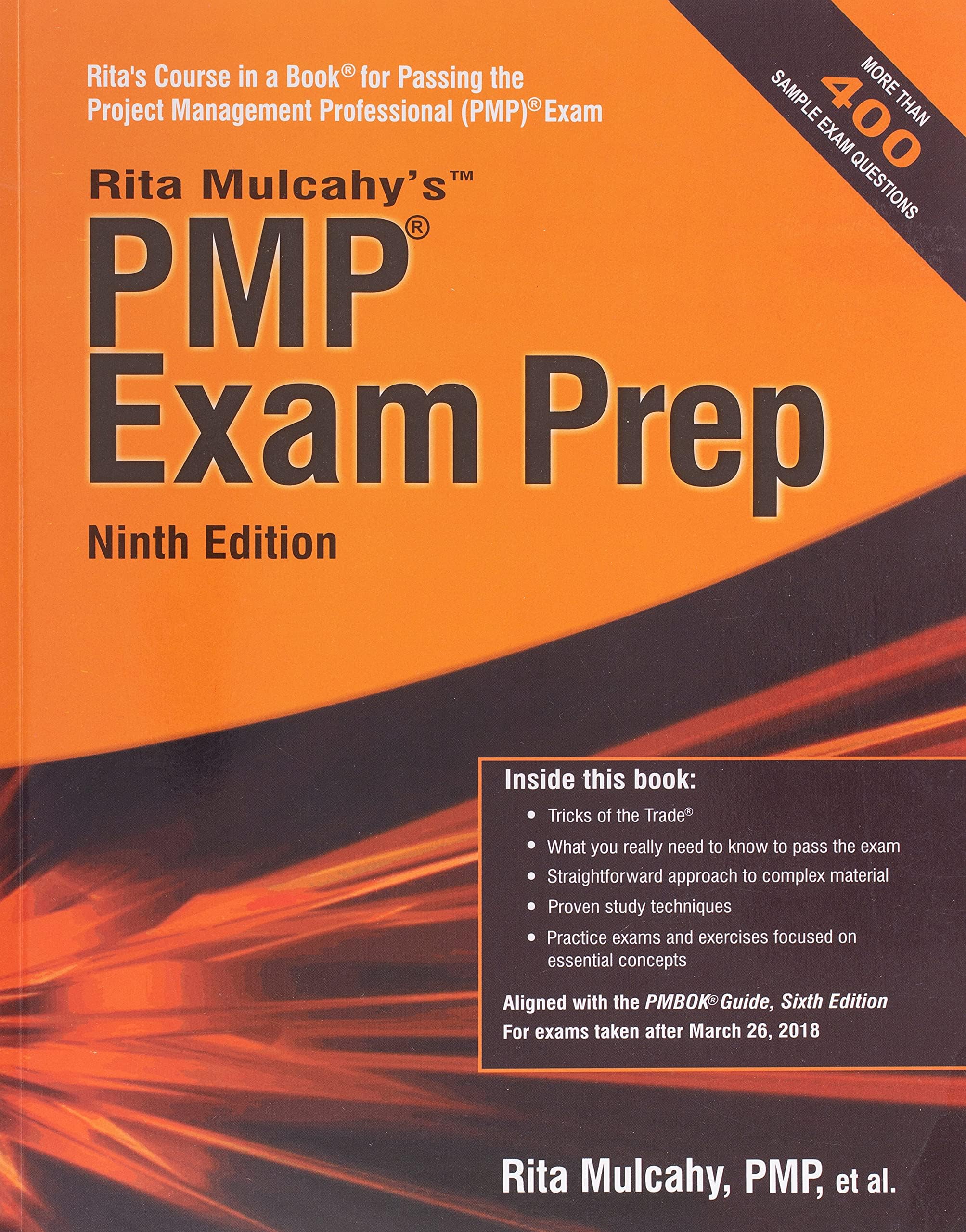 PMP Exam Prep: Accelerated Learning to Pass the Project Management Professional (PMP) Exam Paperback – 1 Feb. 2018