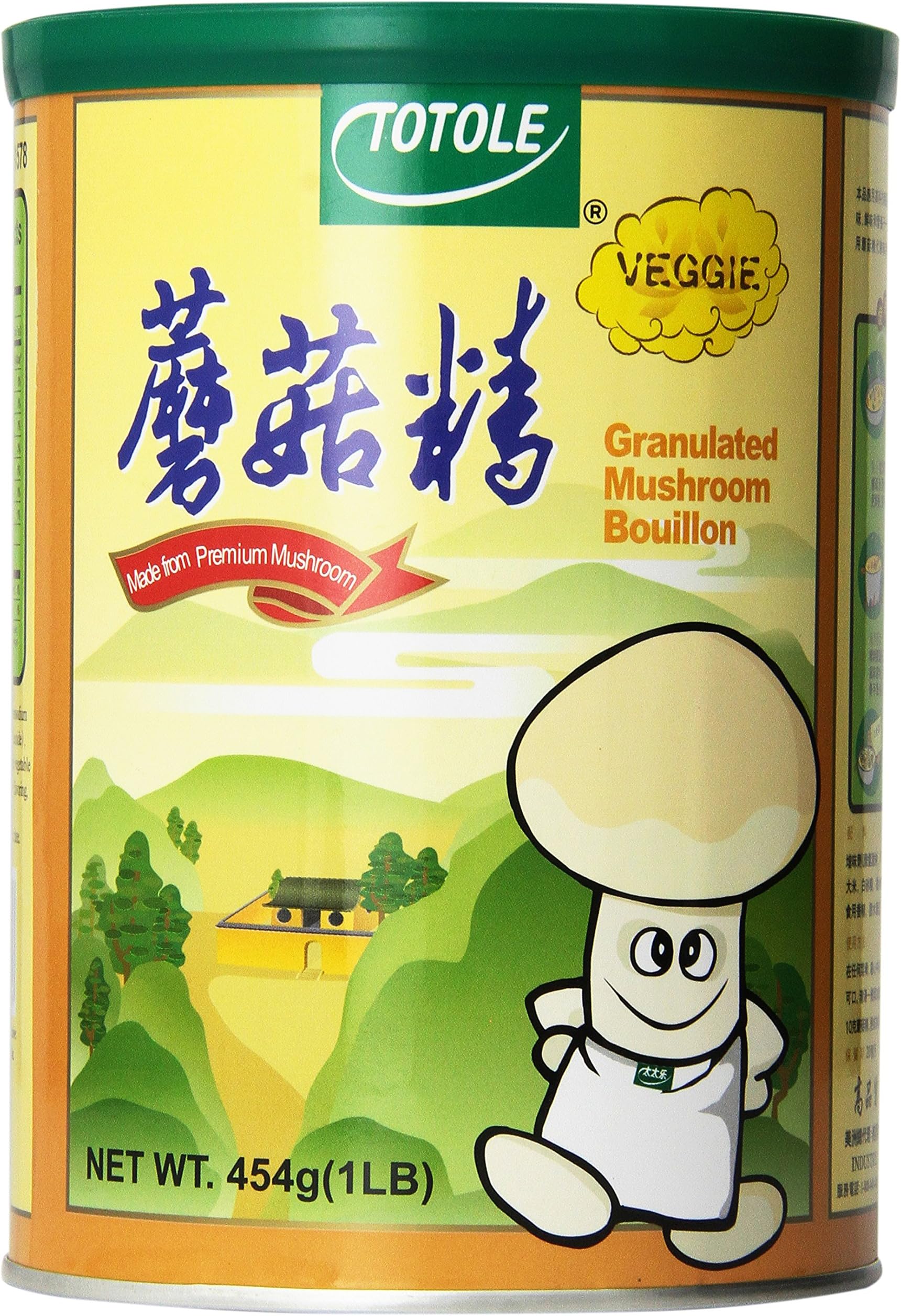Totole - Granulated Mushroom Bouillon 454 g /16 Oz z (Pack of 1)