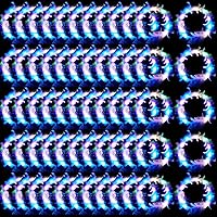 Vista 8 de Taiyin 30 diademas de plumas LED, corona iluminada, coronas de flores para mujeres, diadema que brilla en la oscuridad, para boda, recepción, Mardi