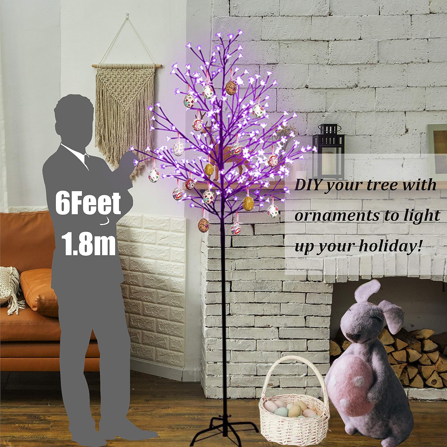 Authentic Crazy Deals 7 Feet 224 LED Color Changing Cherry Blossom Tree Light, Lighted LED Tree with Remote, Artificial Trees with Lights for Home Decor Corner Indoor Outdoor Party Wedding Christmas Best Deal 7 Feet 224 LED Color Changing Cherry Blossom Tree Light, Lighted LED Tree with Remote, Artificial Trees with Lights for Home Decor Corner Indoor Outdoor Party Wedding Christmas