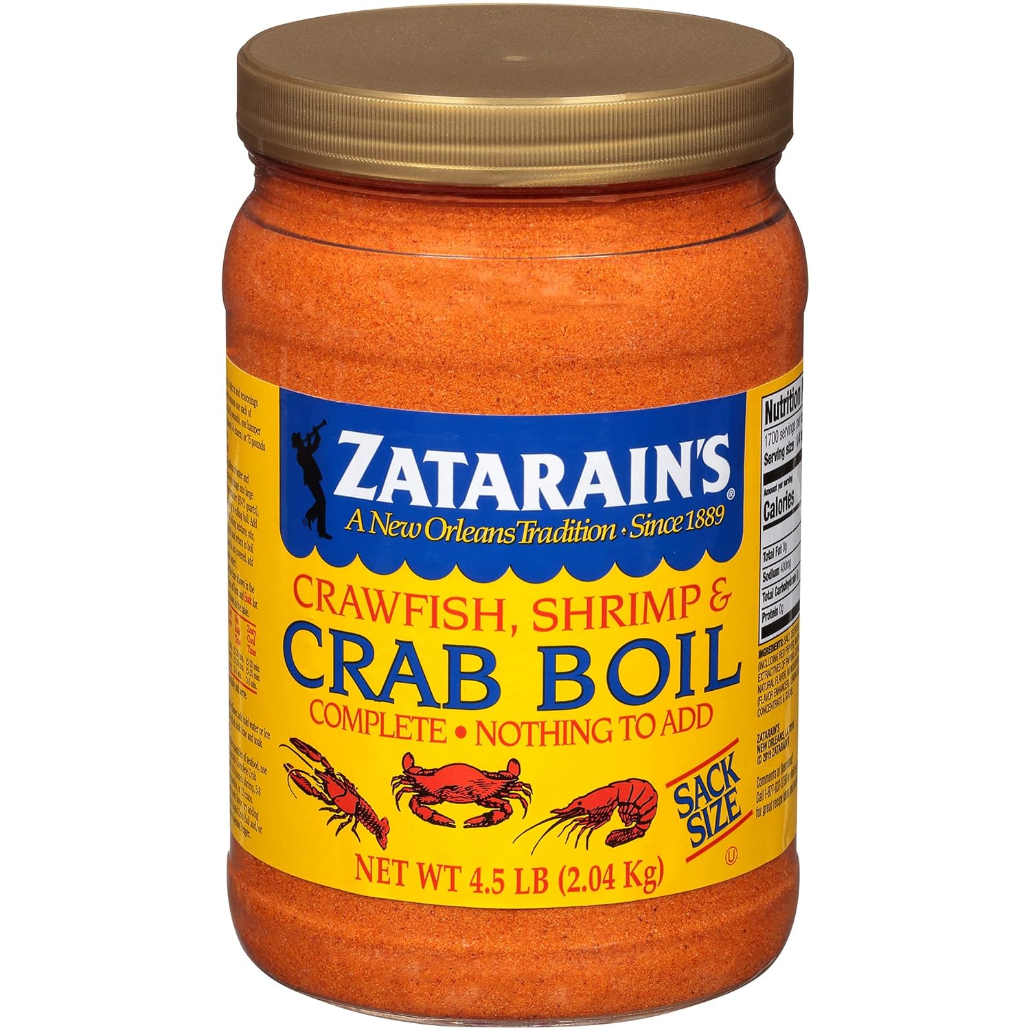 Zatarains Crawfish Shrimp Crab Boil 4 5 lb