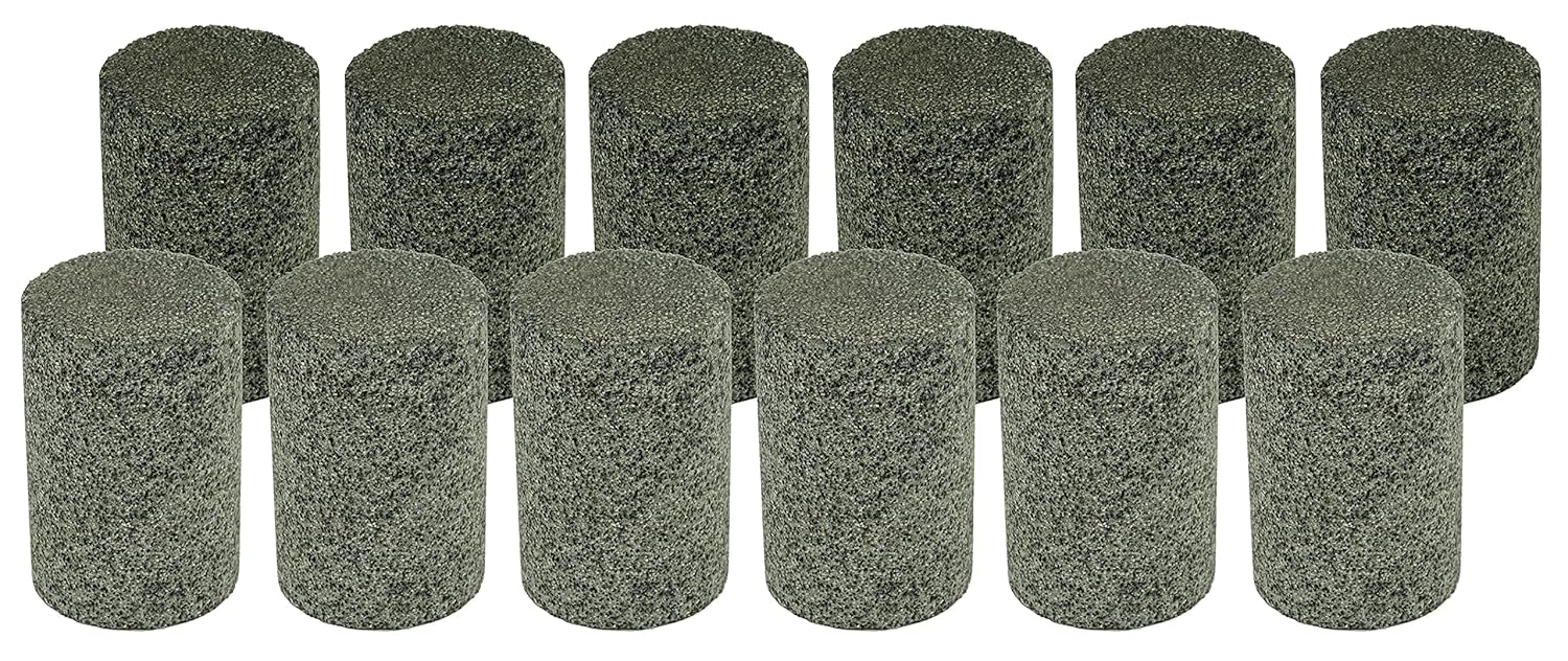 Weiler 68324 Tiger ZIRC Type 18 Straight Portable Grinding Cone, Z20-S, 2" X 3" X 5/8-11, (Pack of 12)
