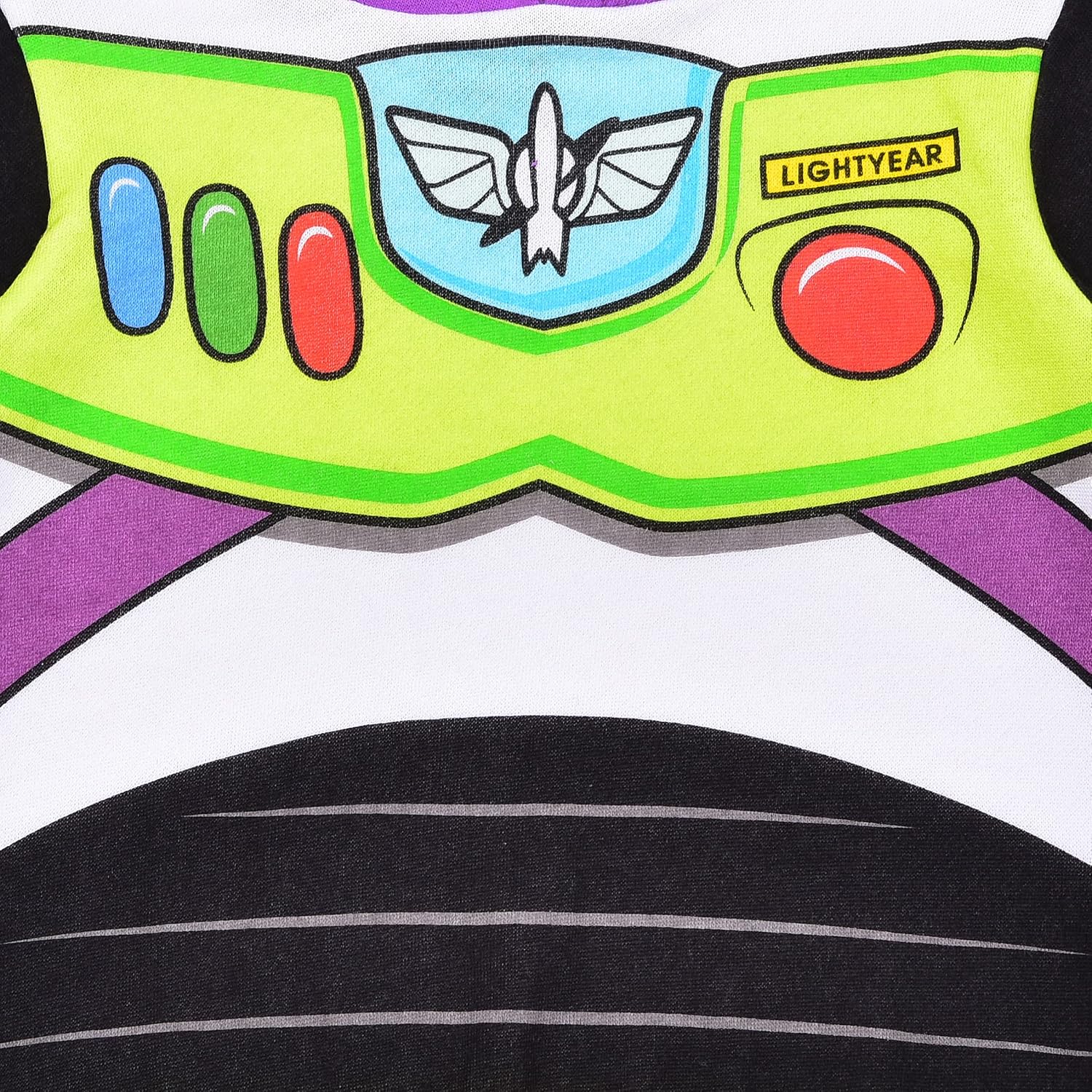 Disney Toy Story Buzz Lightyear Boys Pullover Hoodie for Toddler and Little Kids - Image 3