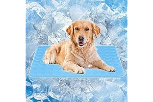 Foldable & Self-Cooling Chill Pad: Ultimate Comfort for Your Furry Friends