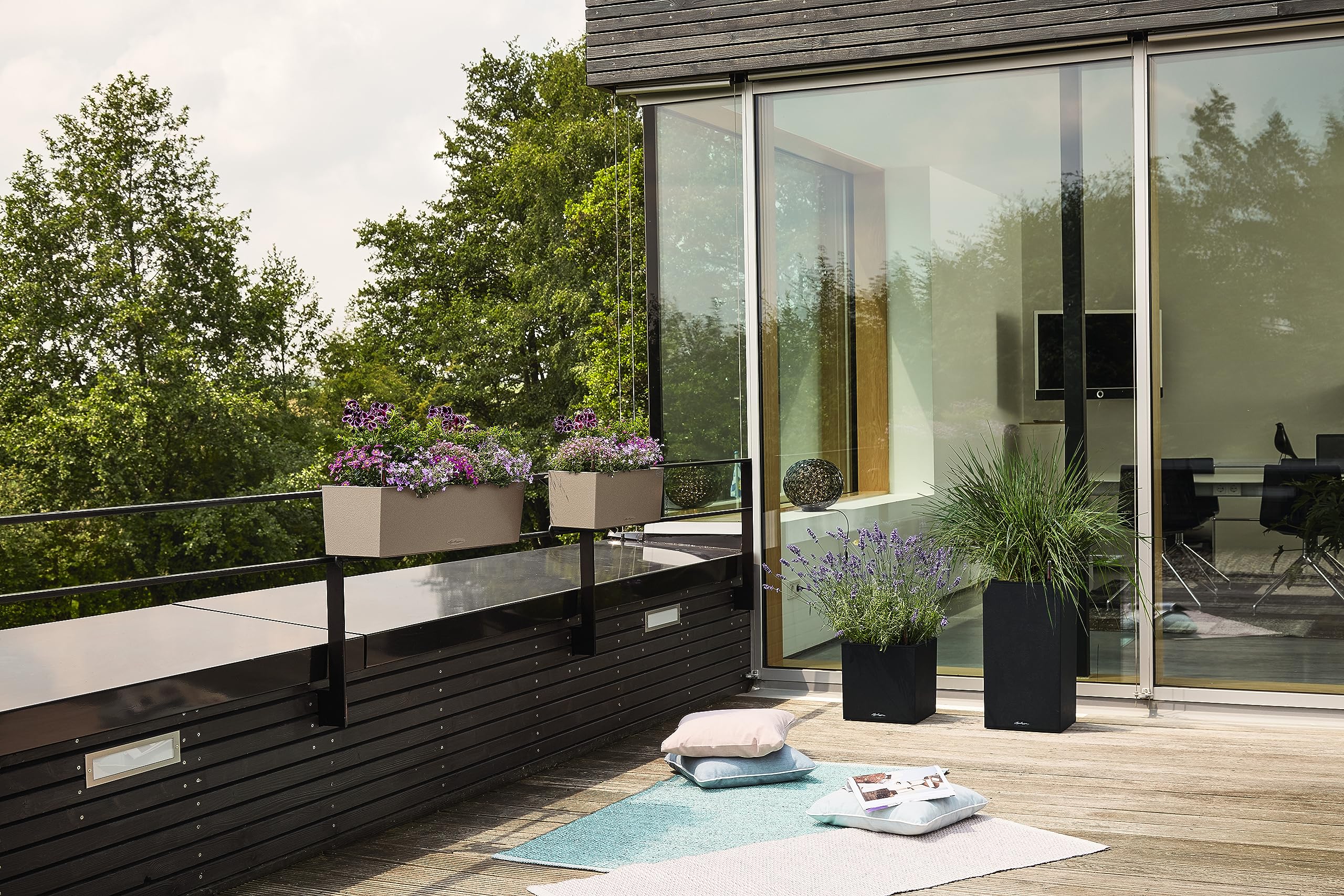 LECHUZA BALCONERA Stone 50 sabbia beige 15651