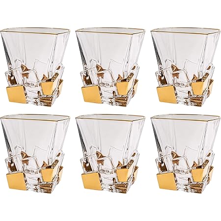 Barski Crystal Whiskey Decanter With Ice Cube Design Zambia