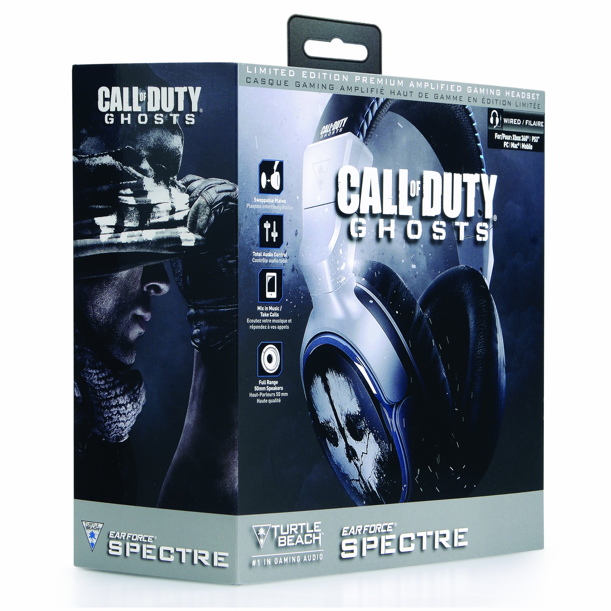 PS3 - Headset "Turtle Beach Ear Force SPECTRE" Call of Duty: Ghosts [Edizione: Germania]
