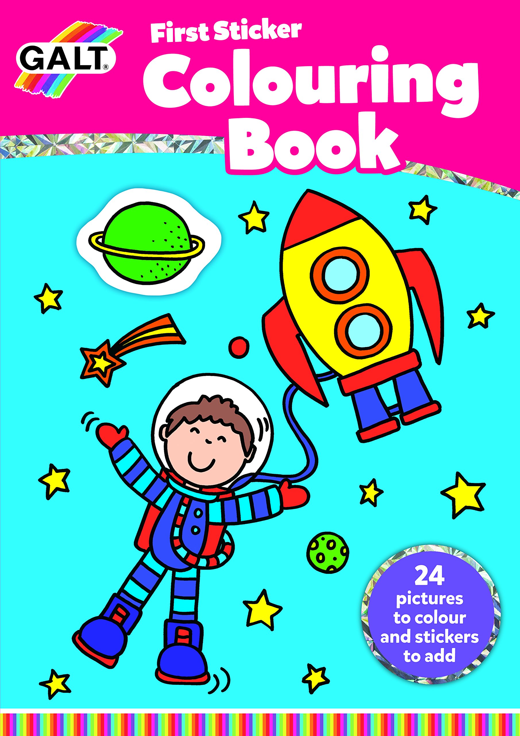 Galt First Sticker Colouring Book