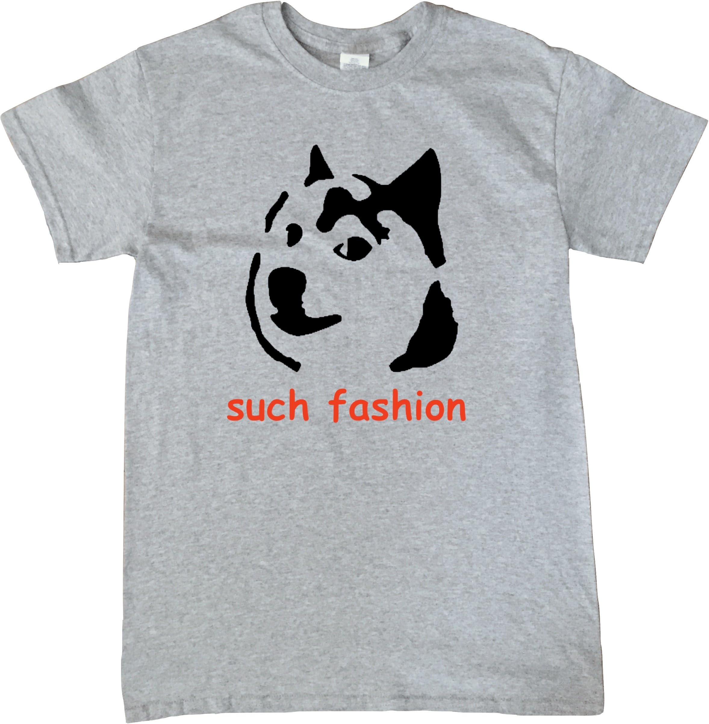 Hallion Clothing Doge Shiba Dog T-Shirt
