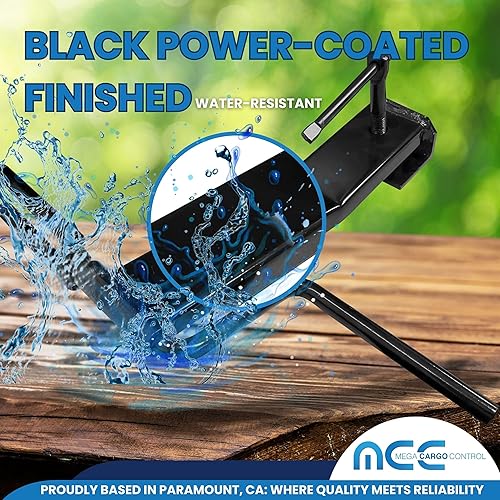 Miniatura 4 de Mega Cargo Control Bobinador de correa de cabrestante de carga  para correas de cabrestante de remolque de cama plana enrollable de hasta 2 pulgadas