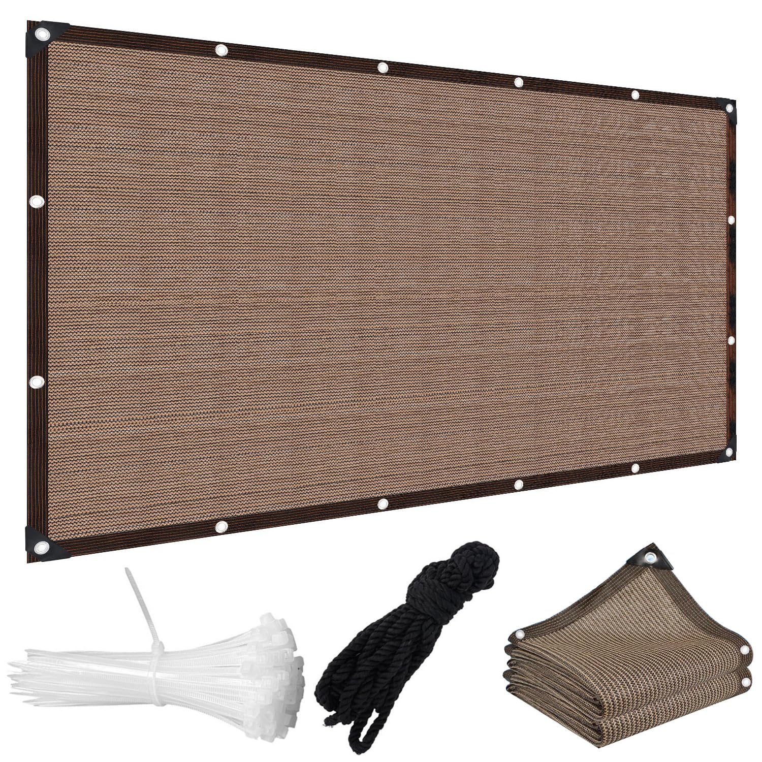 Filet à œillets anti-UV pour pergola et serre contre la chaleur