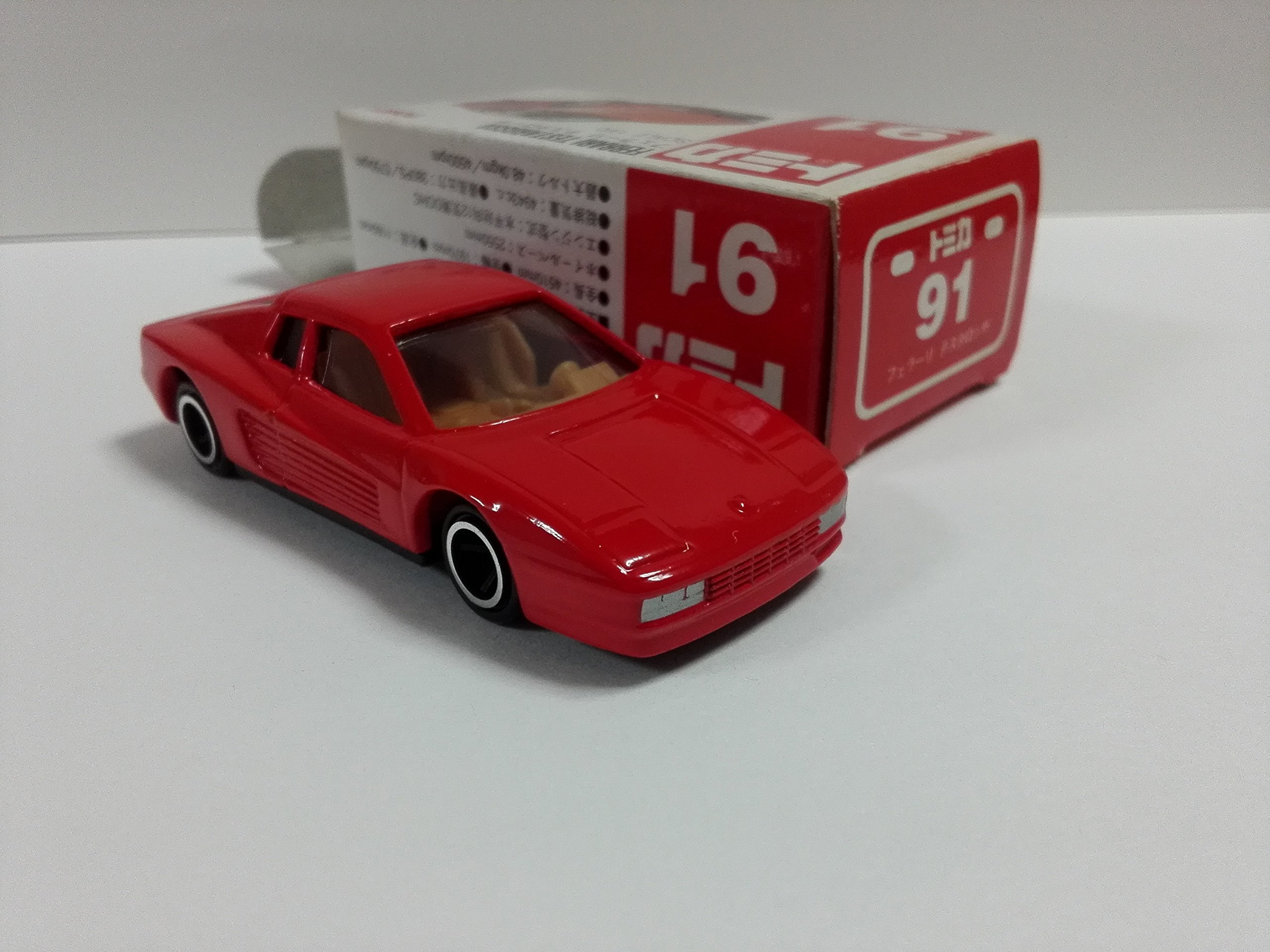 トミカ赤箱　日本製　 フェラーリ テスタロッサ 91 TOMY (トミー) トミカ フェラーリ テスタロッサ 赤箱 No.91
