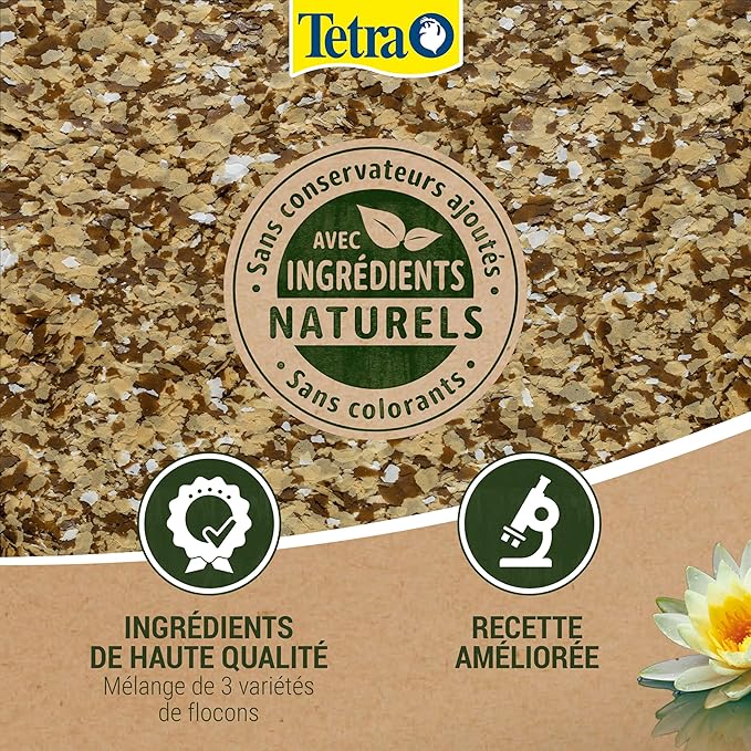 Tetra - Aliments complets pour petits et jeunes poissons de bassin Pond flakes 10L