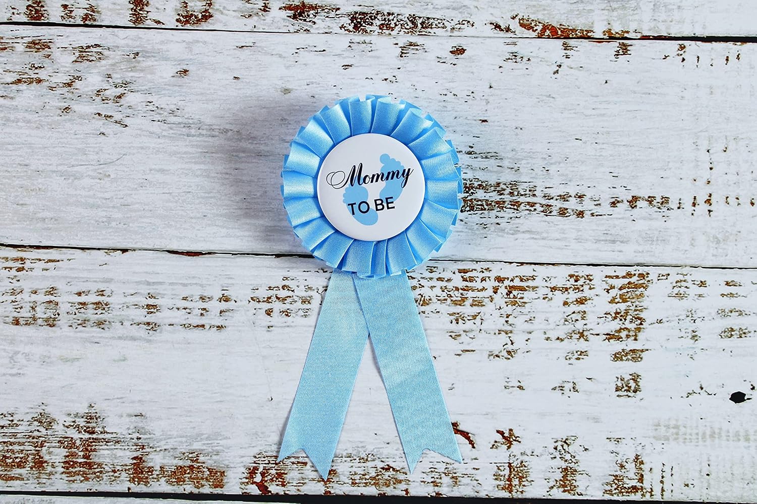 HAPPYLAND Baby Shower Decorations Set Mommy to be Daddy to be Corsage Baby Shower Mommy Sash Pregnancy Maternity Sash to Be Sash Keepsake