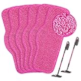 KEEPOW Microfiber Steam Mop Pads Compatible with Schenley Steam Mop 7 in 1, Washable and Reusable Replacement Steam Mop Pads Attachments Fit for Steamer Mop Cleaner SLFCSM064 & SLFCSM063-6 Pack