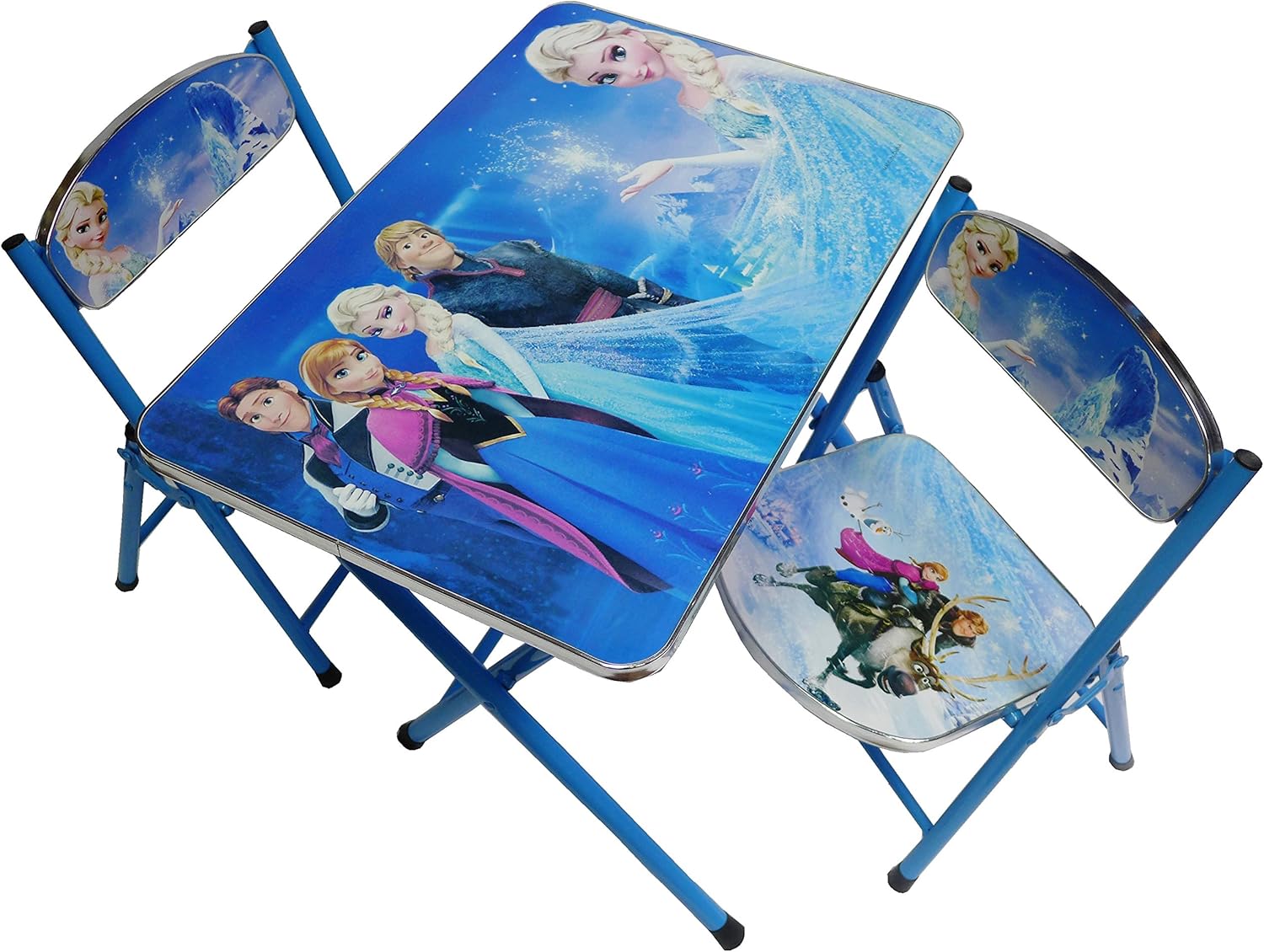 frozen folding table and chairs