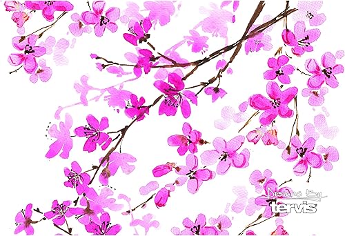 Miniatura 10 de Tervis Vaso aislado de doble pared Sakura con aislamiento de doble pared con diseño de flor de cerezo japonés, mantiene las bebidas frías y