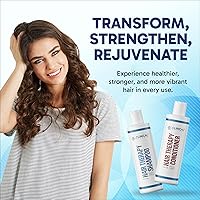 Vista 2 de Clinical Effects Set de champú y acondicionador de terapia capilar – Champú y acondicionador para el crecimiento del cabello – Biotina, Saw Palmetto