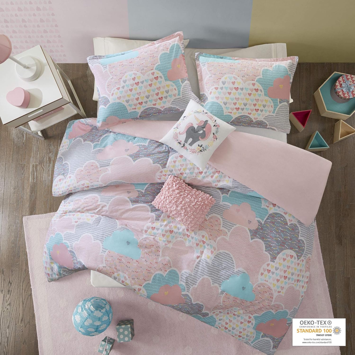 Buy 1 get 1 🔥 Urban Habitat Kids Duvet Set Vibrant Fun and Playful Unicorn Print All Season Comforter Cover Matching Shams, Decorative Pillow, Children Bedding, Girls Bedroom Décor, Full/Queen, Pink 5 Piece Up To 60% OFF Urban Habitat Kids Duvet Set Vibrant Fun and Playful Unicorn Print All Season Comforter Cover Matching Shams, Decorative Pillow, Children Bedding, Girls Bedroom Décor, Full/Queen, Pink 5 Piece