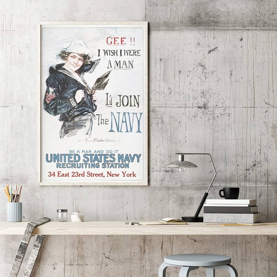 Amazon.co.jp: 第一次世界大戦 アメリカ海軍 1917年 Gee I Wish