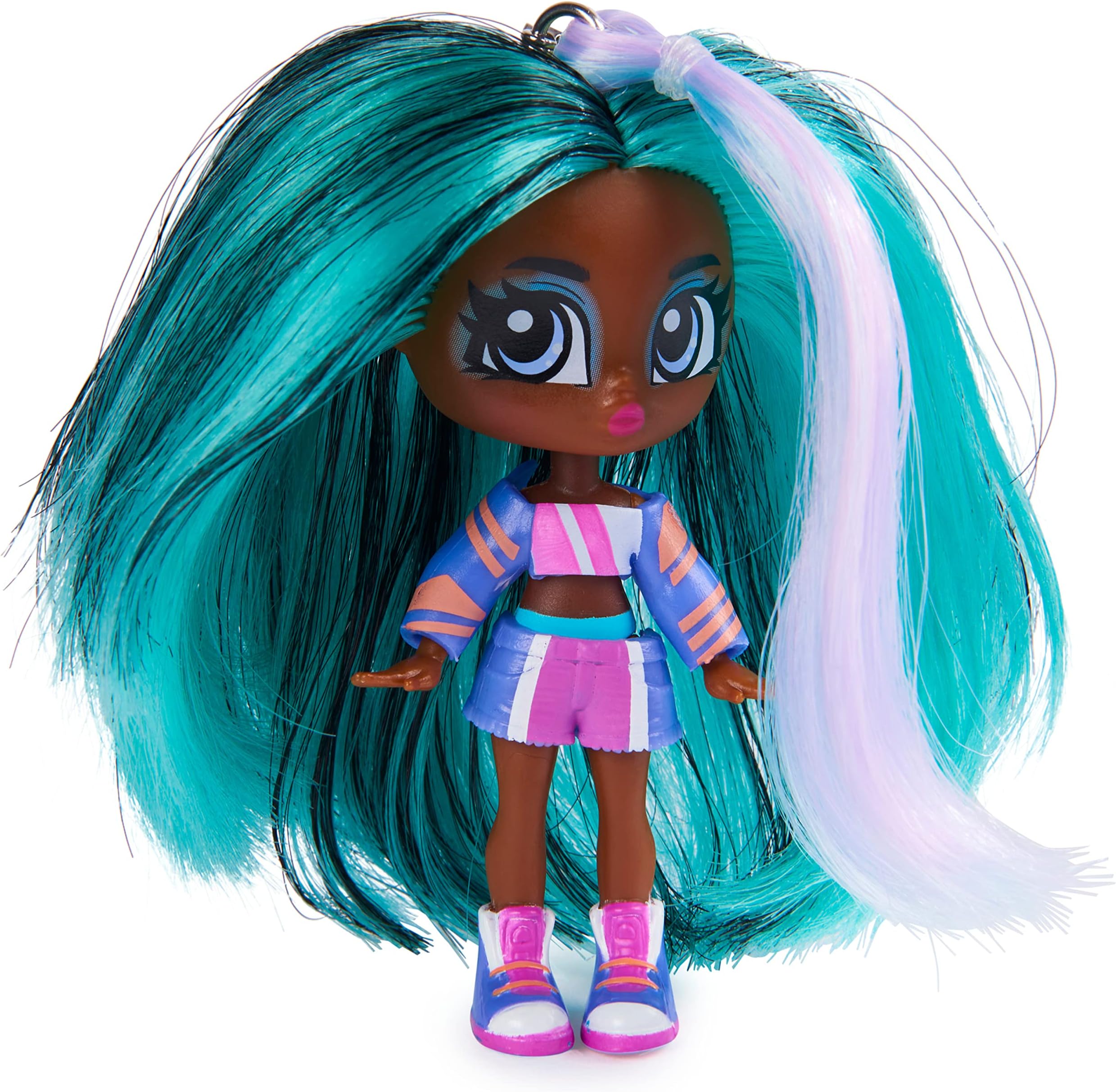 Luscious Locks Gal XE Collectible Doll with Removable Hair Extension and Doll Accessories, 3.5-inch, Kids Toys for Girls Ages 5 and up