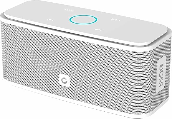 Enceinte Bluetooth 12W DOSS SoundBox Haut-Parleur Bluetooth sans Fil Portable Commande Tactile D finition St r o Heures d Autonomie Lecture Mains Libres T l phone Carte Support - Blanc Enceinte Bluetooth 12W DOSS SoundBox Haut-Parleur Bluetooth sans Fil Portable Commande Tactile D finition St r o Heures d Autonomie Lecture Mains Libres T l phone Carte Support - Blanc