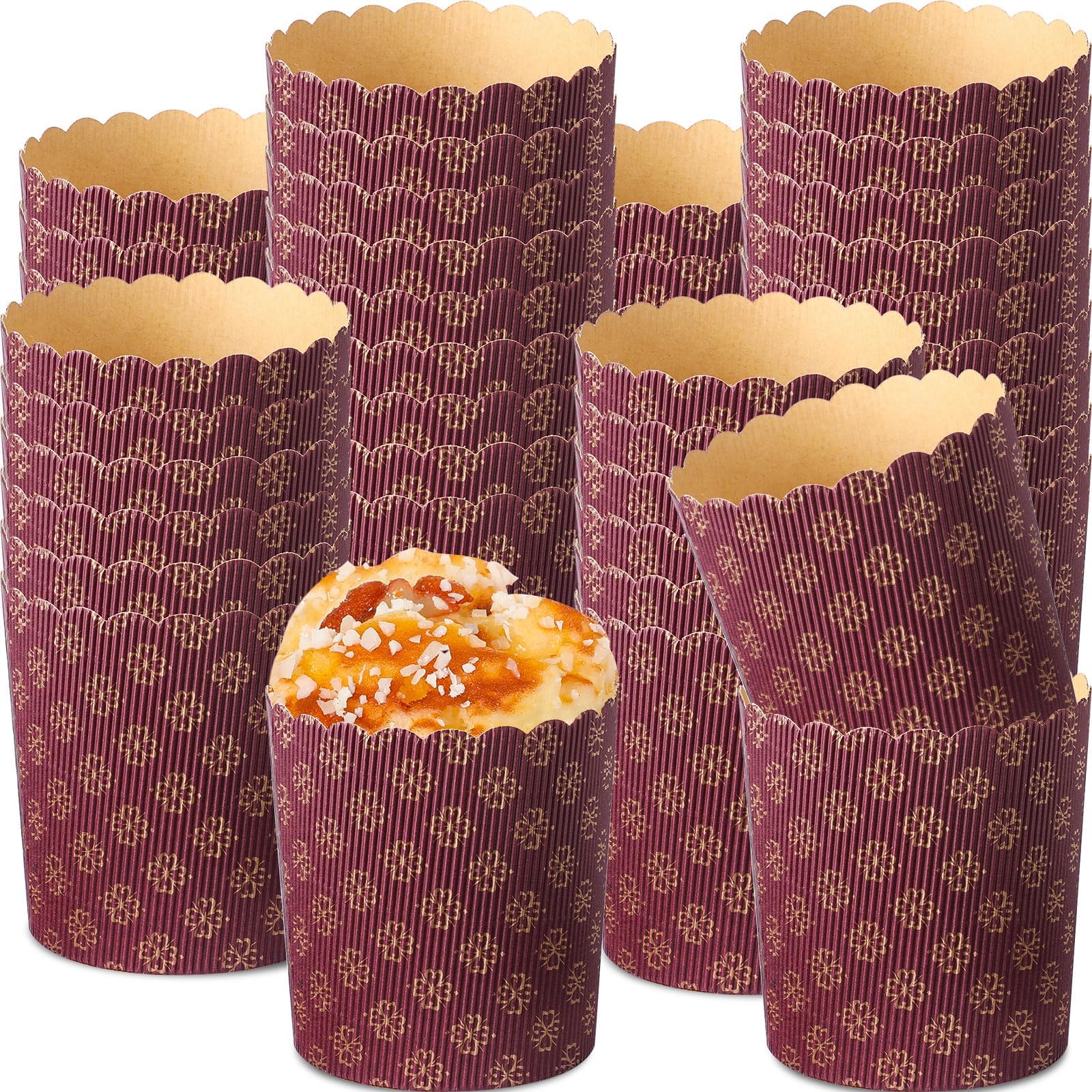 Panettone Mold Nuanchu 12 Pieces W X H Easter Bread Molds