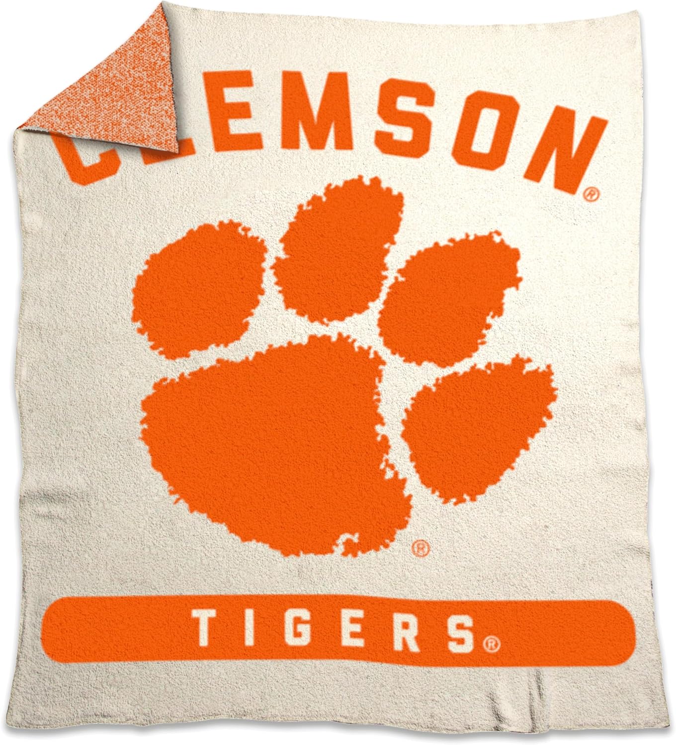 Logo Brands NCAA Luxe Dreams Blanket -Ultra-Soft & Cozy Plush Prime Fleece – 60” x 70” – Team Color Logo – Durable & Warm for Tailgating, Couch, or Game Day