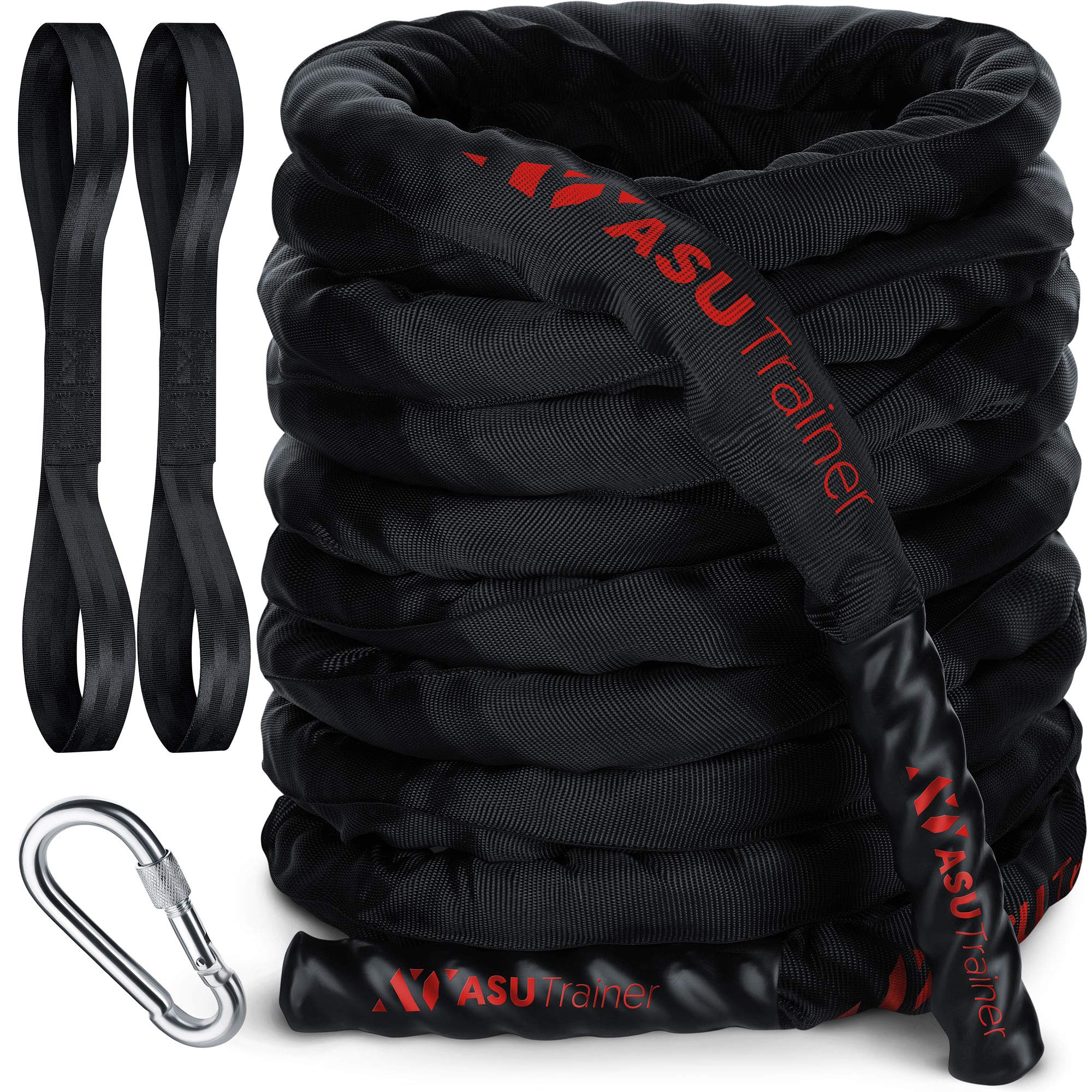 ASU Trainer Poly Dacron Weighted Battle Ropes for Home Gym Indoor