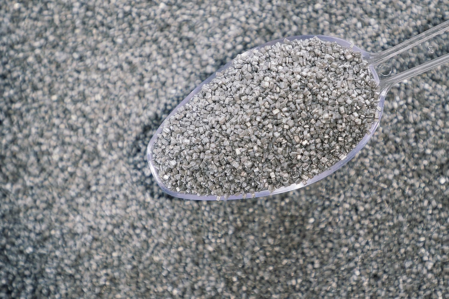 METALLIC SPARKLING SHIMMER SILVER SUGAR CRYSTALS - Dairy Free,Gluten Free,Egg Free,Vegan,Soy Free,Nuts Free,Kosher,Cookies,Cupcakes,Cakes,Decorating,Baking,Topping,Cocktail Sugar,Bulk Candy,Sprinkles - Image 6