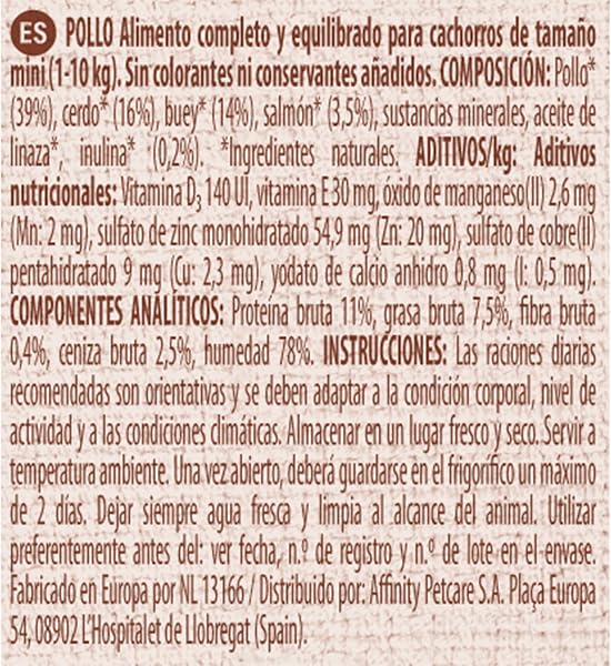 Nature's Variety - Paté para Perros Cachorros Mini con Pollo 12 x 200g - 4