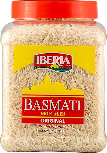 Miniatura 14 de Iberia Arroz basmati indio envejecido premium, 10 libras