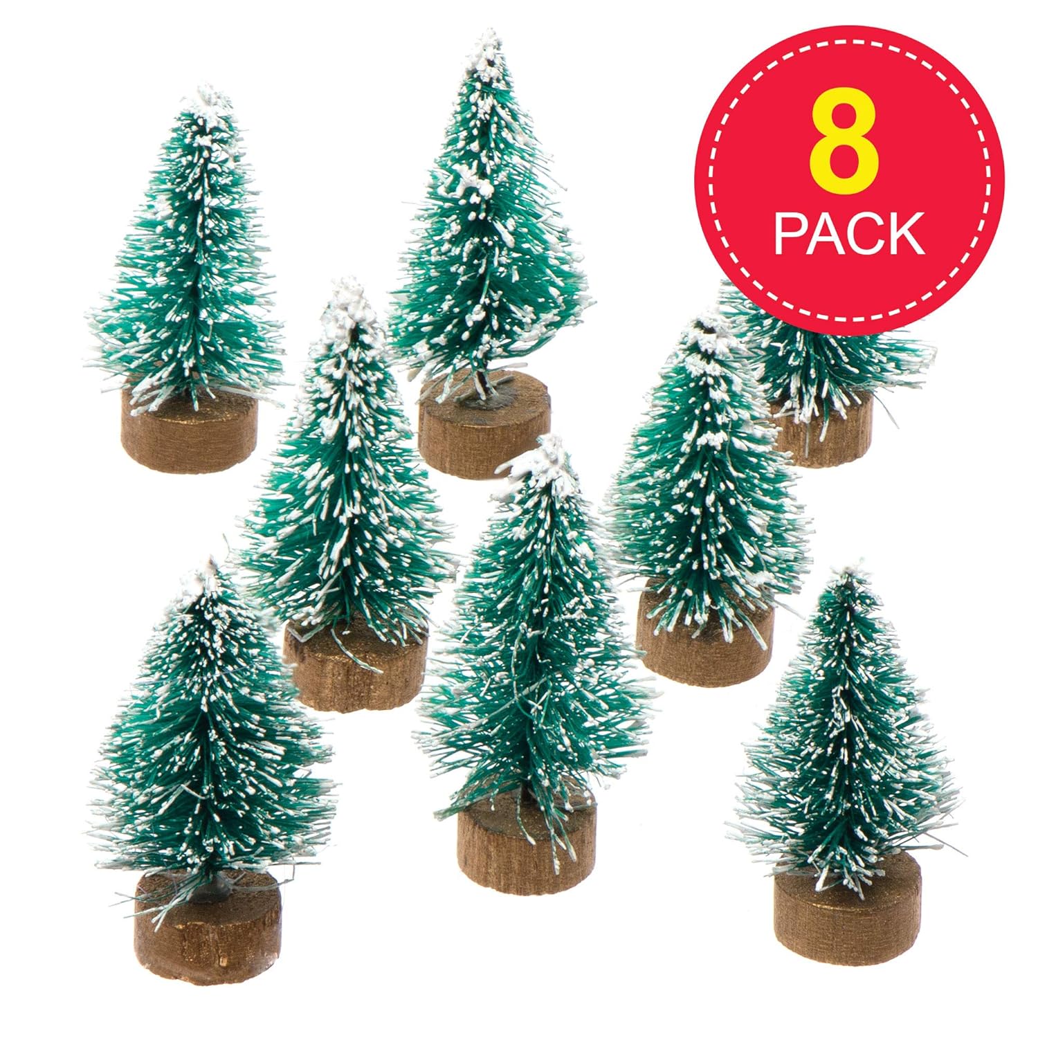 Baker Ross AV881 Mini Christmas Trees Value Pack — Kids’ Crafts and Art
