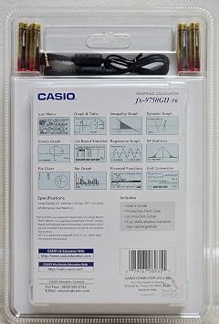Casio fx-9750GII Graphing Calculator, Pink (FX9750GII-PK) | Graphing calculator for high school & college math, science and statistics coursework