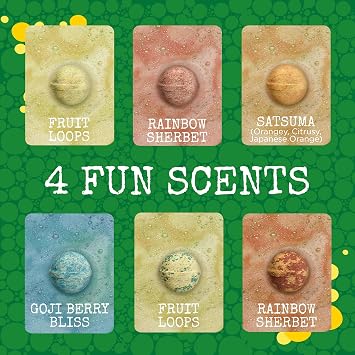 Dinosaur Bath Bombs for Kids with Surprise Dino Toys Inside (6 Pack) - Large Bubble Bath Bombs for Boys and Girls - USA Made, Fruity Scents, Children and Teen Gift Ideas by Two Sisters