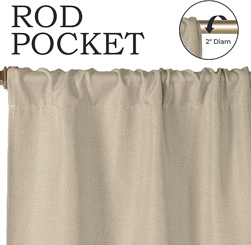 Miniatura 5 de Superior Cortinas opacas, oscurecimiento de habitación, dormitorio, cortinas, cocina, detalles de ventana de sala de estar, bloqueo solar, térmico,